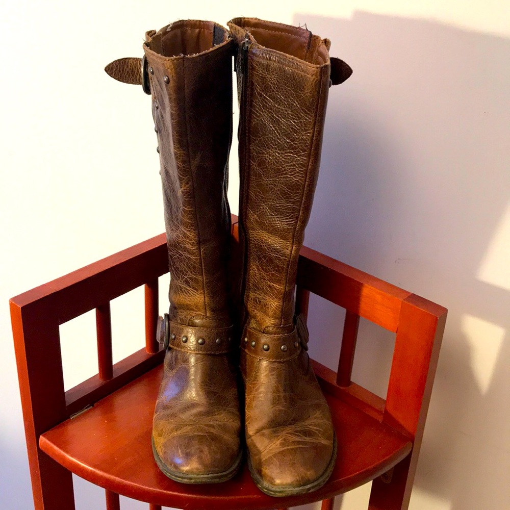 Leather winter boots - Picture 1 of 8
